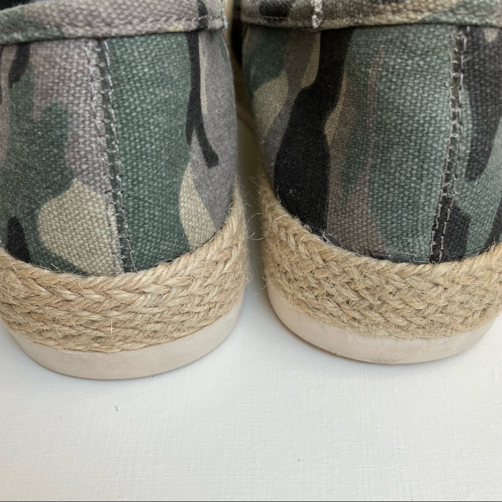 Esprit Nadeen Camo Espadrille Sneakers - Picture 7 of 9